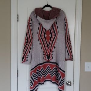 Long cardigan sweater